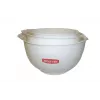 Ensemble de saladiers CURVER, 3 pièces, blanc