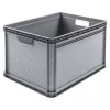 keeeper Robert 64L Boîte de transport renforcée, 60 kg de charge, 600x400x320 mm, gris