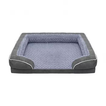 REBEL ANIMALS Premium Pet Sofa Bed for Dogs and Cats, 107x81x18 cm