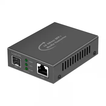 LogiLink Convertisseur multimédia 10 Gigabit RJ45 vers 10G SFP+ (NMC003)