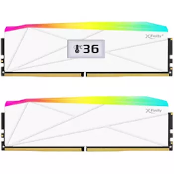 Kit de mémoire de bureau V-Color Manta XFinity+ aRGB 32 Go (2x16 Go) DDR5-6400 CL32 blanc