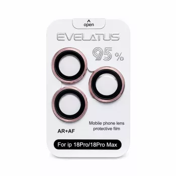 Evelatus Apple iPhone 18 Pro / 18 Pro Max protecteur d'objectif d'appareil photo Armor bordeaux