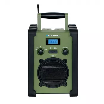 Blaupunkt PP35BT Survival Portable Radio with Bluetooth, Solar, Hand Crank, Power Bank, Flashlight