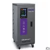 Stabilisateur de tension à servomoteur triphasé Qoltec 20 kVA AVR avec LCD, précision ±3 %, Expert Line
