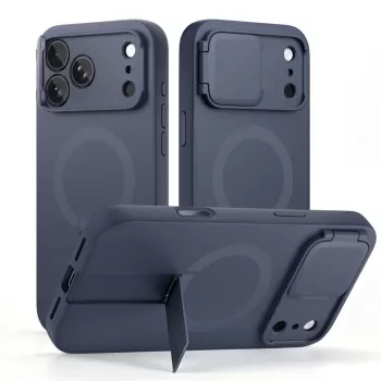 Coque MagSafe TECH-PROTECT Kevlar Aura pour iPhone 17 Pro Max / 18 Pro Max – bleu marine