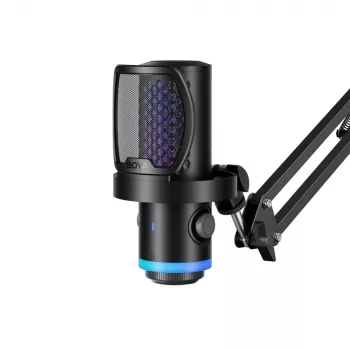 Mikrofon gamingowy BOYA CastMic G40Bz ramieniem przewodowy USB-C - czarny