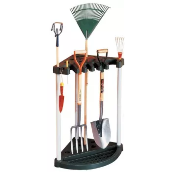 Porte-outils de jardin d'angle KETER noir