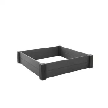 Bordure pour parterre carré modulaire KETER Vista Modular 122x122x27cm grise