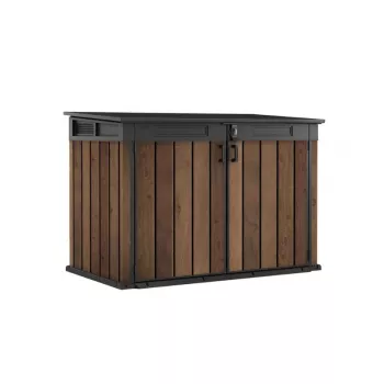 Abri de jardin KETER Deco Horizontal ton noyer