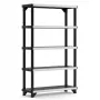 Étagère 5 niveaux KETER Fused 122,1x45,7x197,2cm noire