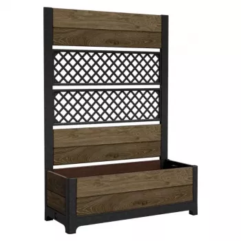 Pot de fleurs KETER Deco Tulip 110 L 2-Rhombus Walnut Mesh