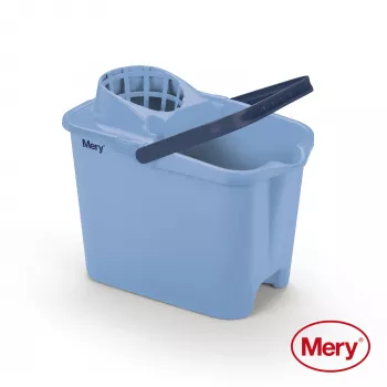 Seau MERY 14 L avec presse bleu