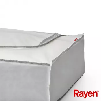 Boîte à vêtements premium RAYEN gris 103x16x45 cm