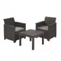 Ensemble de mobilier de jardin KETER Elodie Balcony Set avec table Classic gris