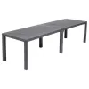 Table de jardin KETER Julie Double Table (2 configurations) grise