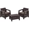 Ensemble de mobilier de jardin KETER Corfu Weekend marron
