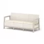 KETER Garden sofa three-seater Scandi Linea 3 Seater Sofa pebble gray/light beige