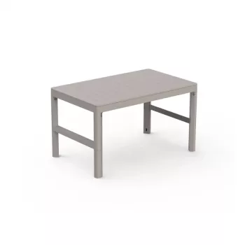 Table de jardin KETER Lyon Table Rezolith (2 configurations) beige