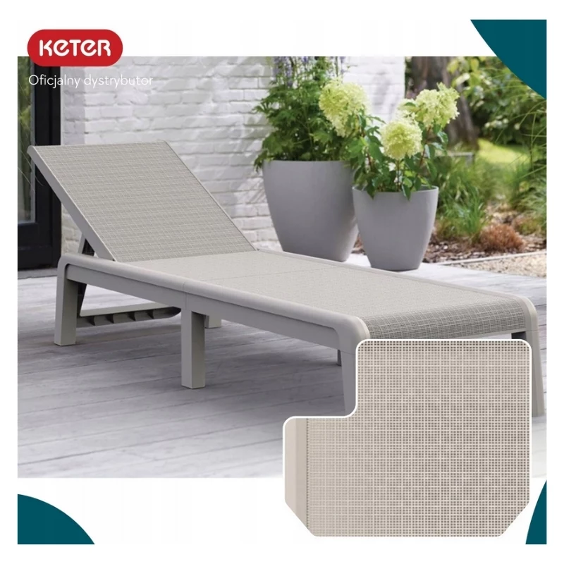 Bain de soleil KETER Atlas beige clair