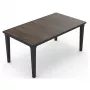 Table de repas de jardin Keter Futura Deco graphite/noyer 29216482533