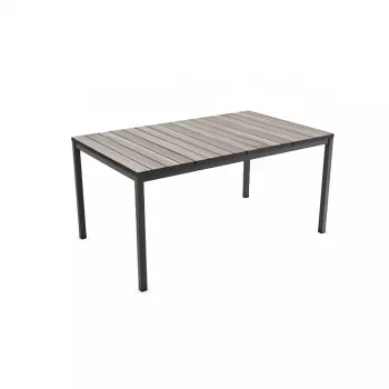 Table de jardin KETER Deco Porto Nova 160 gris/noir