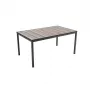 Table de jardin KETER Deco Porto Nova 160 gris/noir