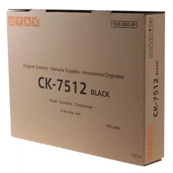 UTAX CK-7512 kit de toner noir d'origine (1T02V70TA0), 20 000 pages