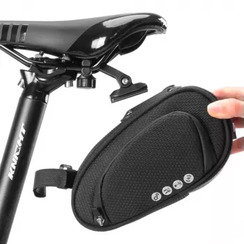 Rockbros C40 bicycle bag under saddle - black