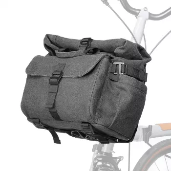 Rockbros H46 backpack handlebar bag - grey
