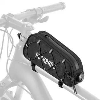 Rockbros TL004 ROAD TO SKY 0.7 l bicycle frame bag waterproof - black