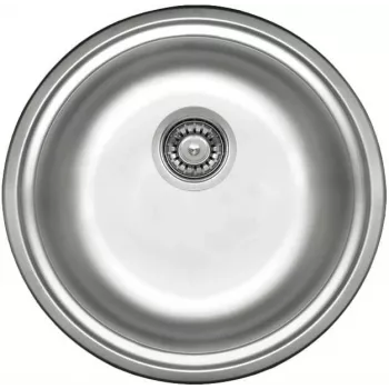 Évier de cuisine DEANTE ZHC 0803 1 bac en acier inoxydable avec égouttoir, inox satiné, à encastrer