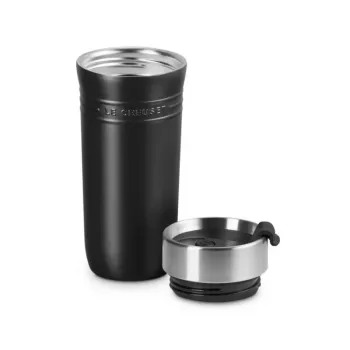 Mug thermique LE CREUSET ON THE GO 350 ml noir mat