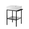 Console de salle de bains avec vasque DEANTE 56,5x40 cm