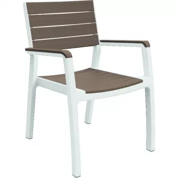Fauteuil KETER Harmony blanc/beige