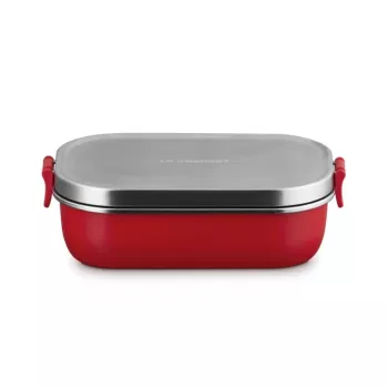 LE CREUSET Boîte à repas ON THE GO 900ml rouge