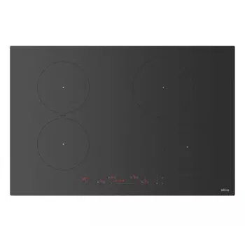 Table de cuisson à induction ELICA PRIMIS 804 PLUS RAW PRF0210632, 78 cm, verre noir