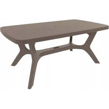 Table de jardin Keter Baltimore beige 29202808587