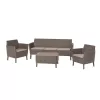 KETER Garden furniture set Salemo 3 Seater Set beige