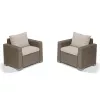 KETER Garden chairs 2pcs. California beige