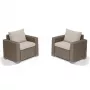 KETER Garden chairs 2pcs. California beige