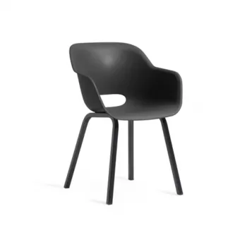 Chaises de jardin KETER Noa Cup lot de 2 grises