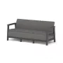 Canapé de jardin KETER Scandi Linea 3 places, gris