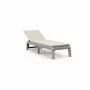 Bain de soleil KETER Atlas avec coussin, beige clair