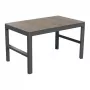 Table de jardin KETER Deco Lyon, noyer/gris