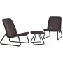 KETER Garden furniture set Rio Patio Set brown