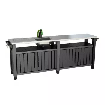 KETER Unity Chef table de grill 415 L gris