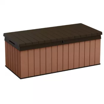 KETER Darwin coffre de rangement 380L marron