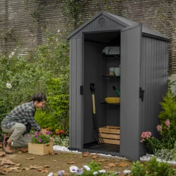 Abri de jardin KETER Darwin 4x4 gris