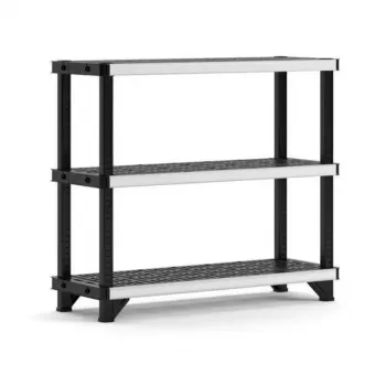 Étagère 3 niveaux KETER Fused 122,1x45,7x105,8cm noir