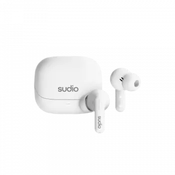 Écouteurs sans fil Sudio C8, ANC, Bluetooth 5.4, blanc